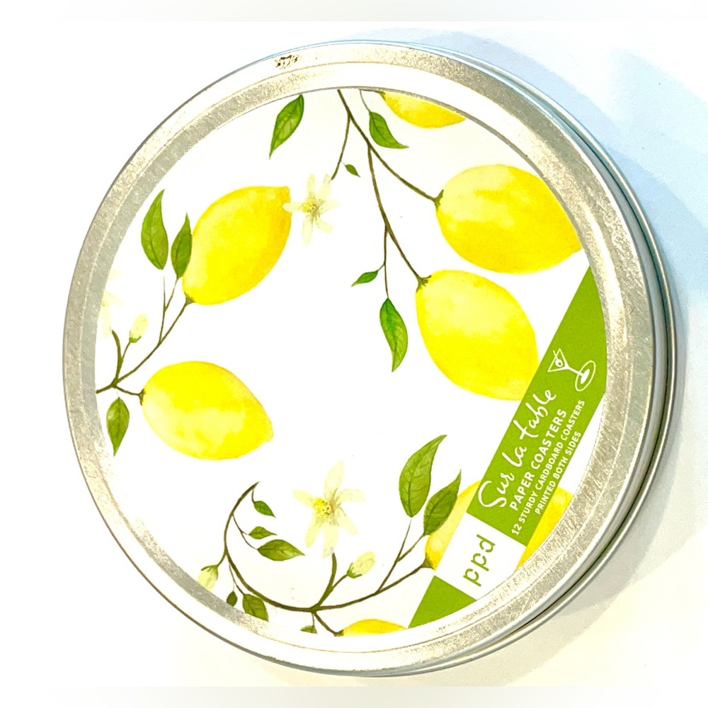 SUR la Table LEMON Paper coaster 12 set